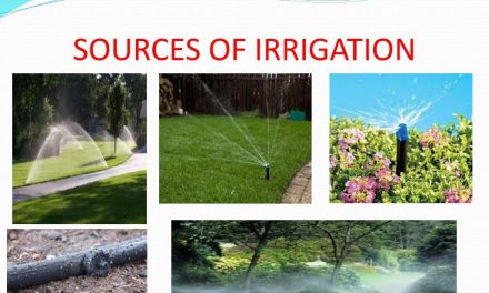 Irrigation system planning and construction- Types & sources