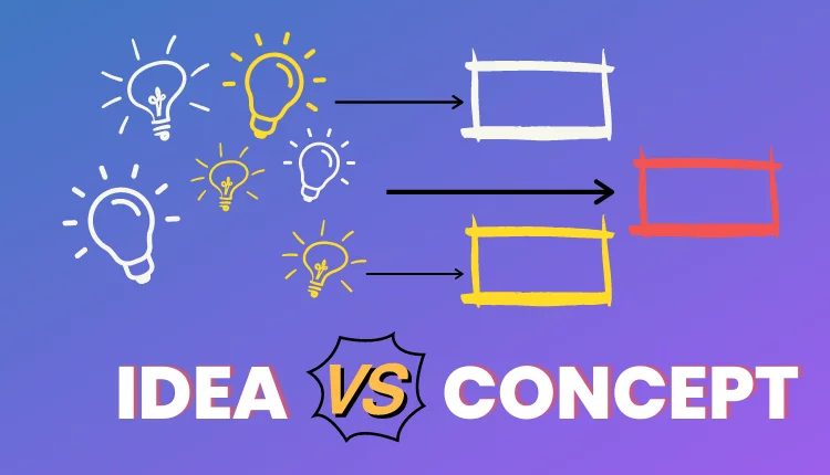 Debate Between Idea And Concept