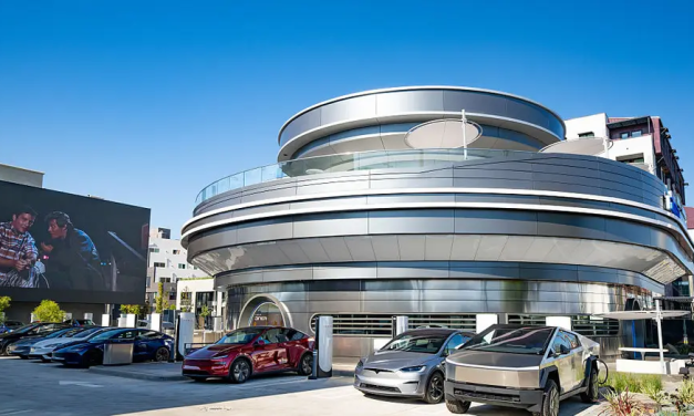 Tesla Fans Flock to Hollywood as Long-Awaited Tesla Diner Officially Opens