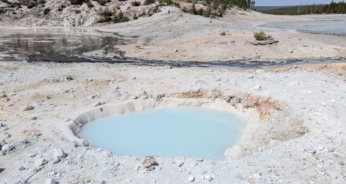Another Sinkhole Has Opened Up at Yellowstone National Park